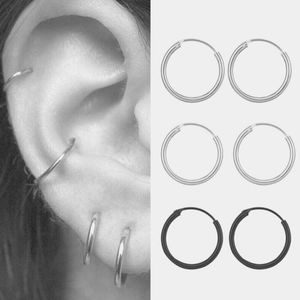 NWOT 13mm Mini Silver Hoop Earrings